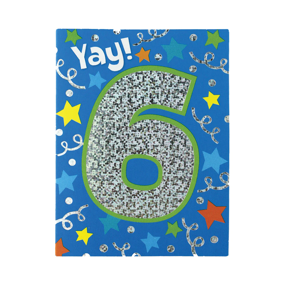 Age 6 Enclosure Card