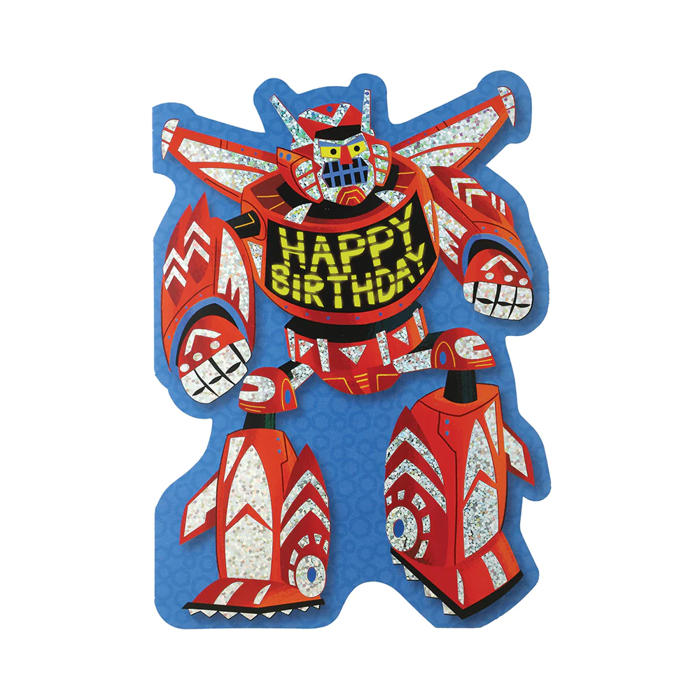 Transformer Robot Card