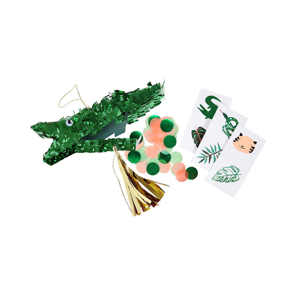 Crocodile Piata Favors 3pk