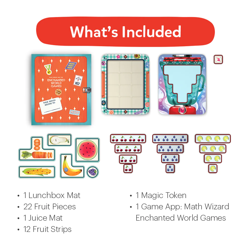 Osmo Math Wizard and the Enchanted World Games Preschool Toy (Base Required)