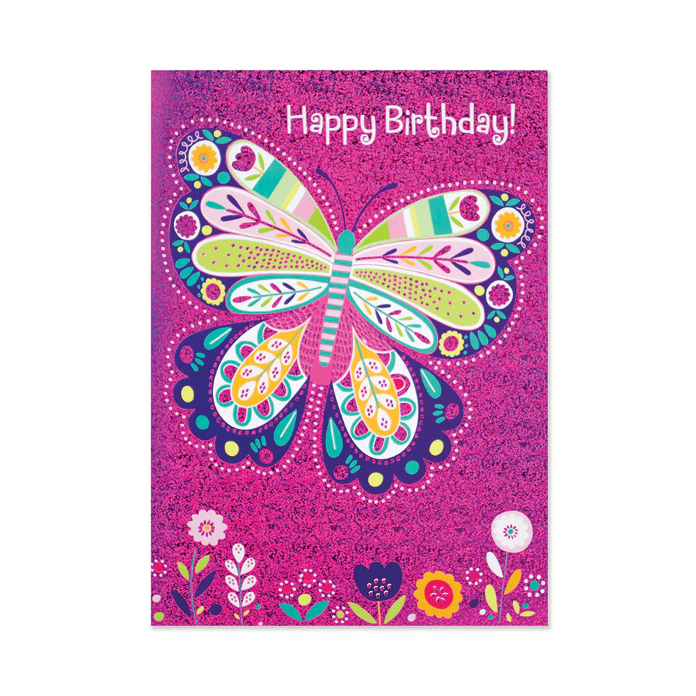Sparkle Butterfly Card