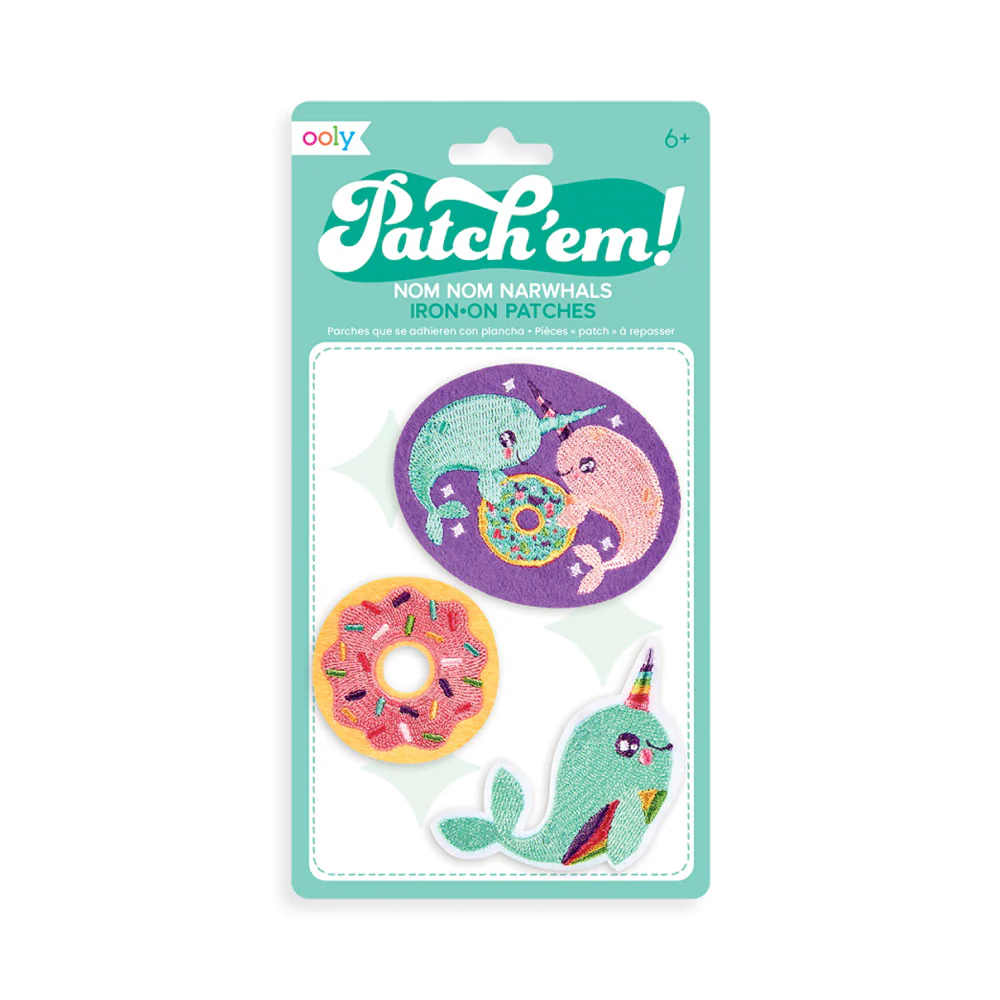 Ooly Narwhals Patches