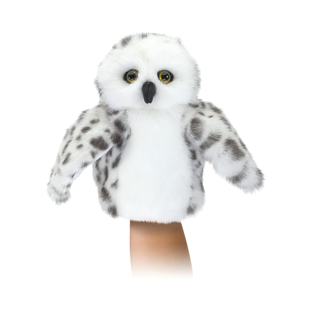 Little Snowy Owl Puppet