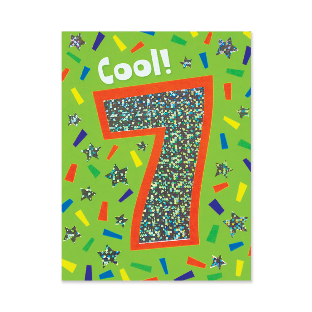 Age 7 Enclosure Card