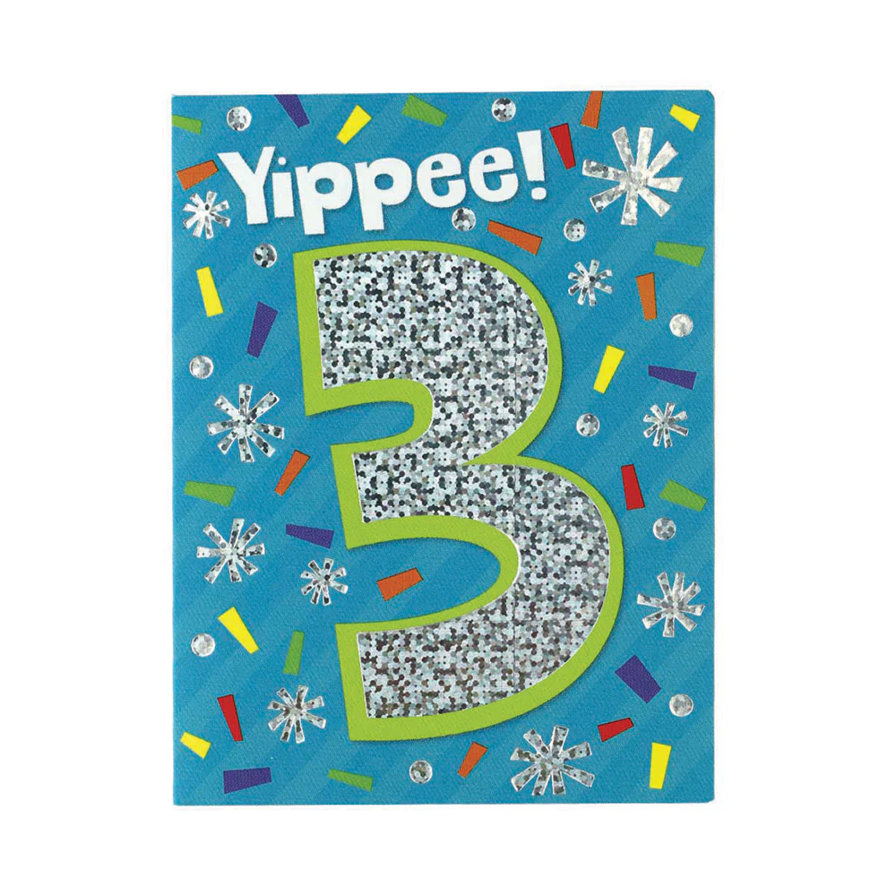Age 3 Enclosure Card