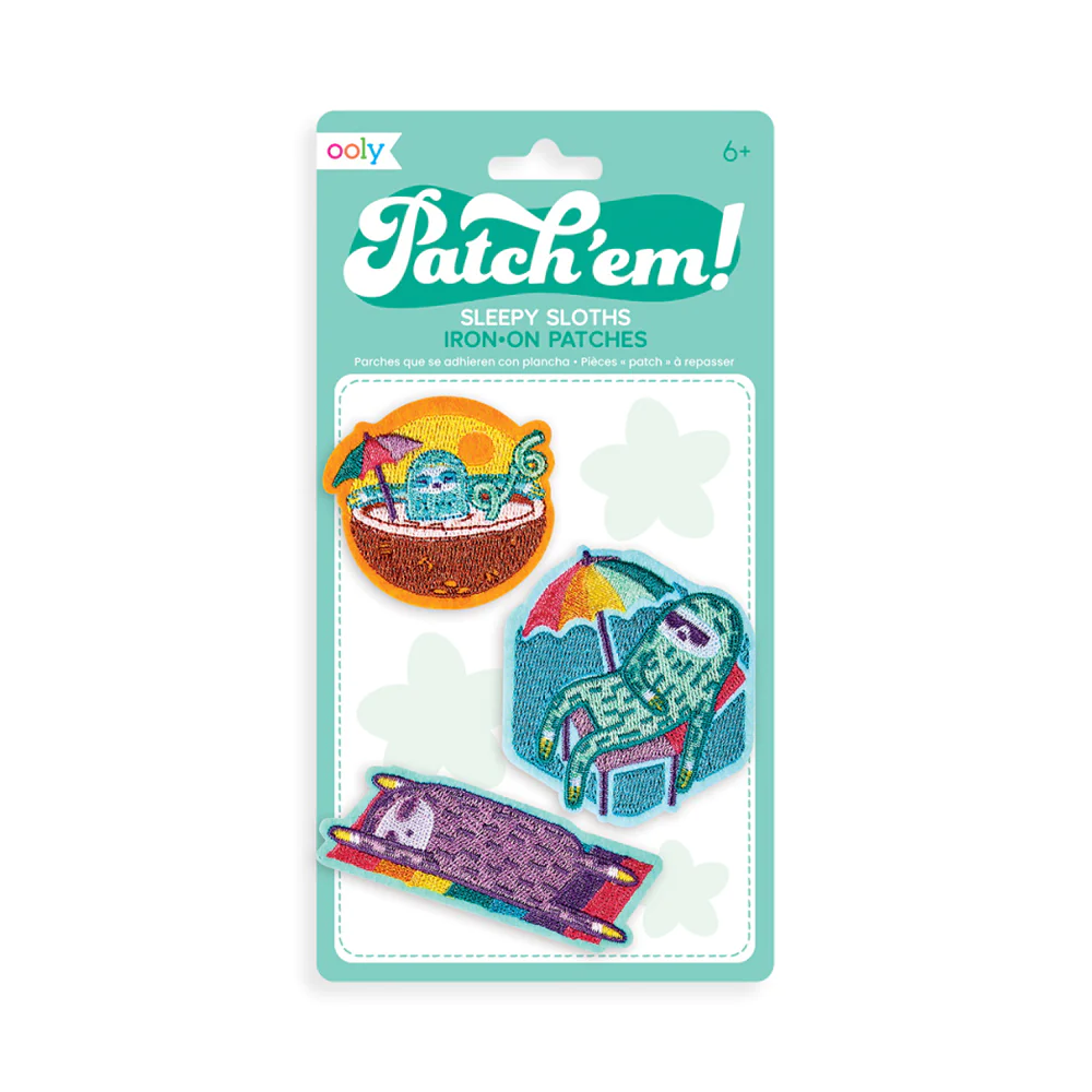 Ooly Sleepy Sloth Patches