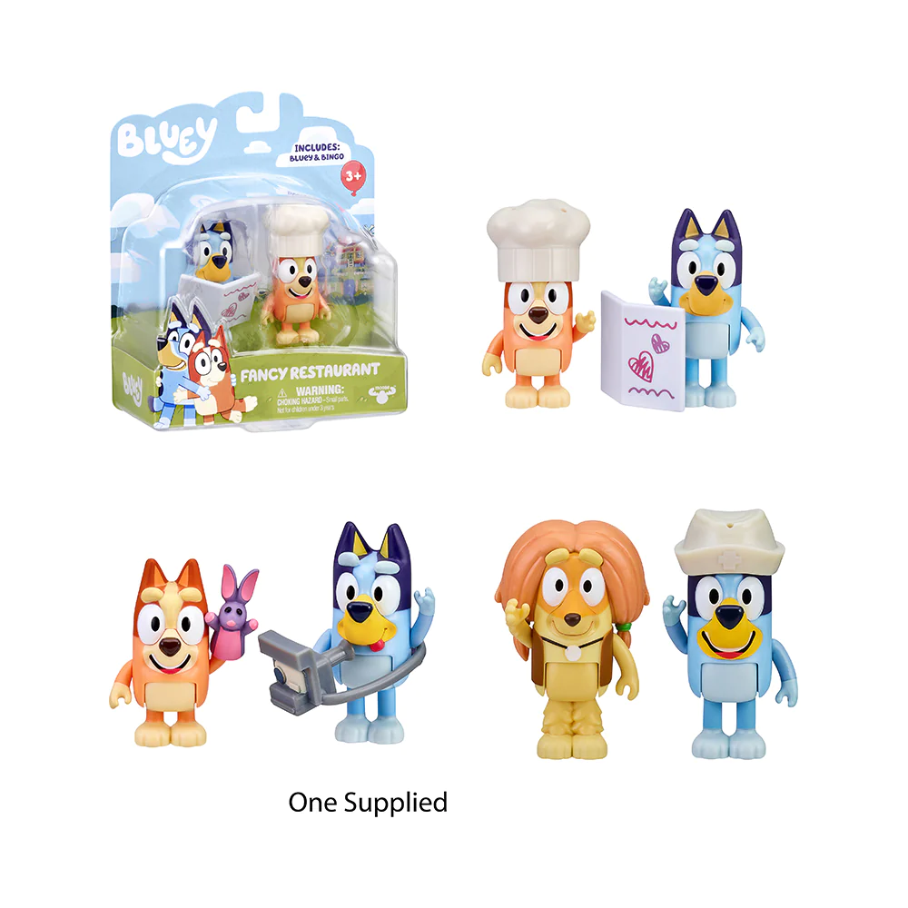 Bluey S4 Figure 2Pk