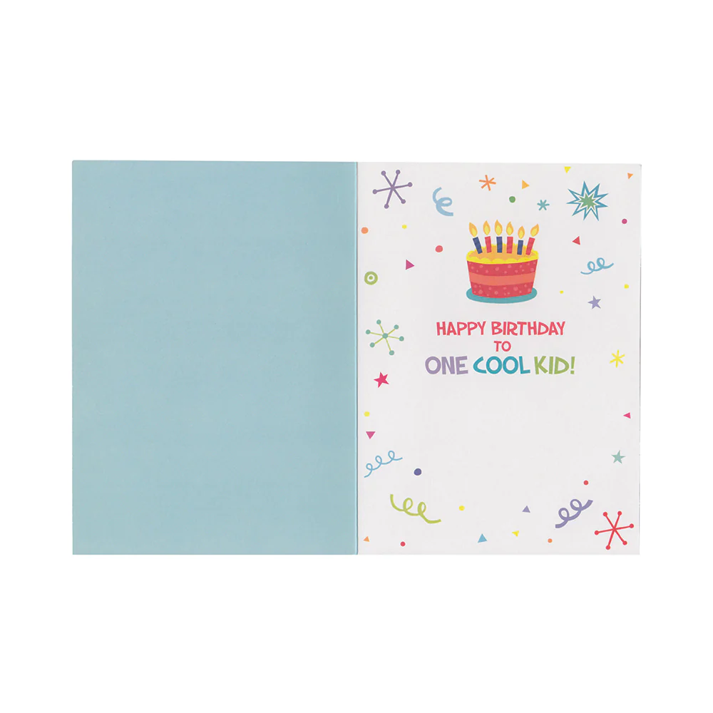 Age 6 Lettering Card