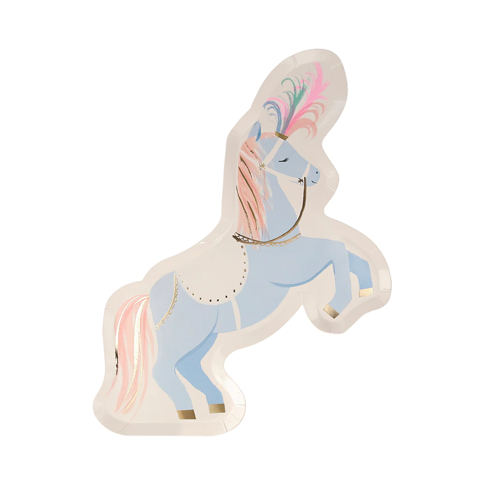 Circus Stallion Plate 8pk