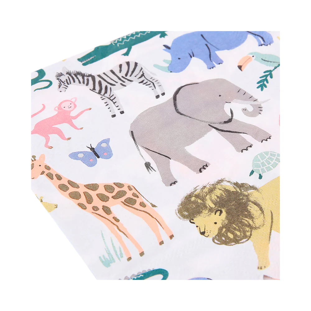 Safari Animal Napkins