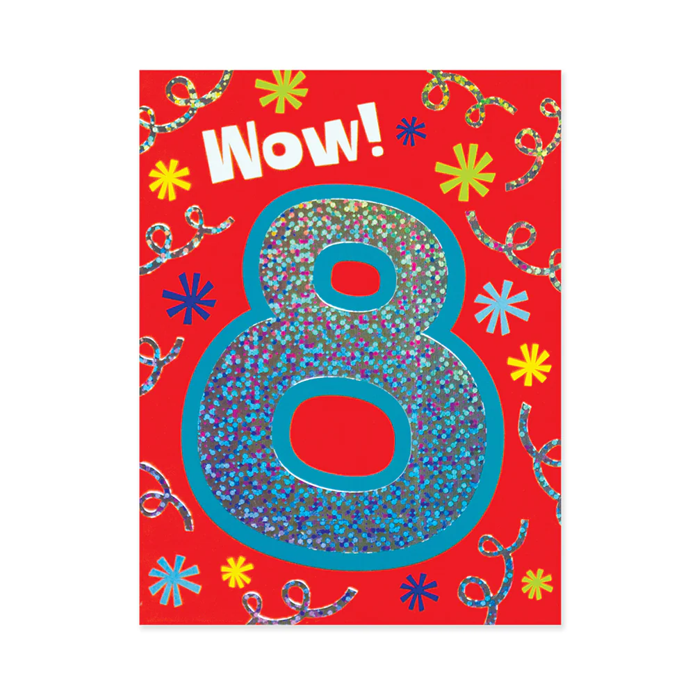Age 8 Enclosure Card