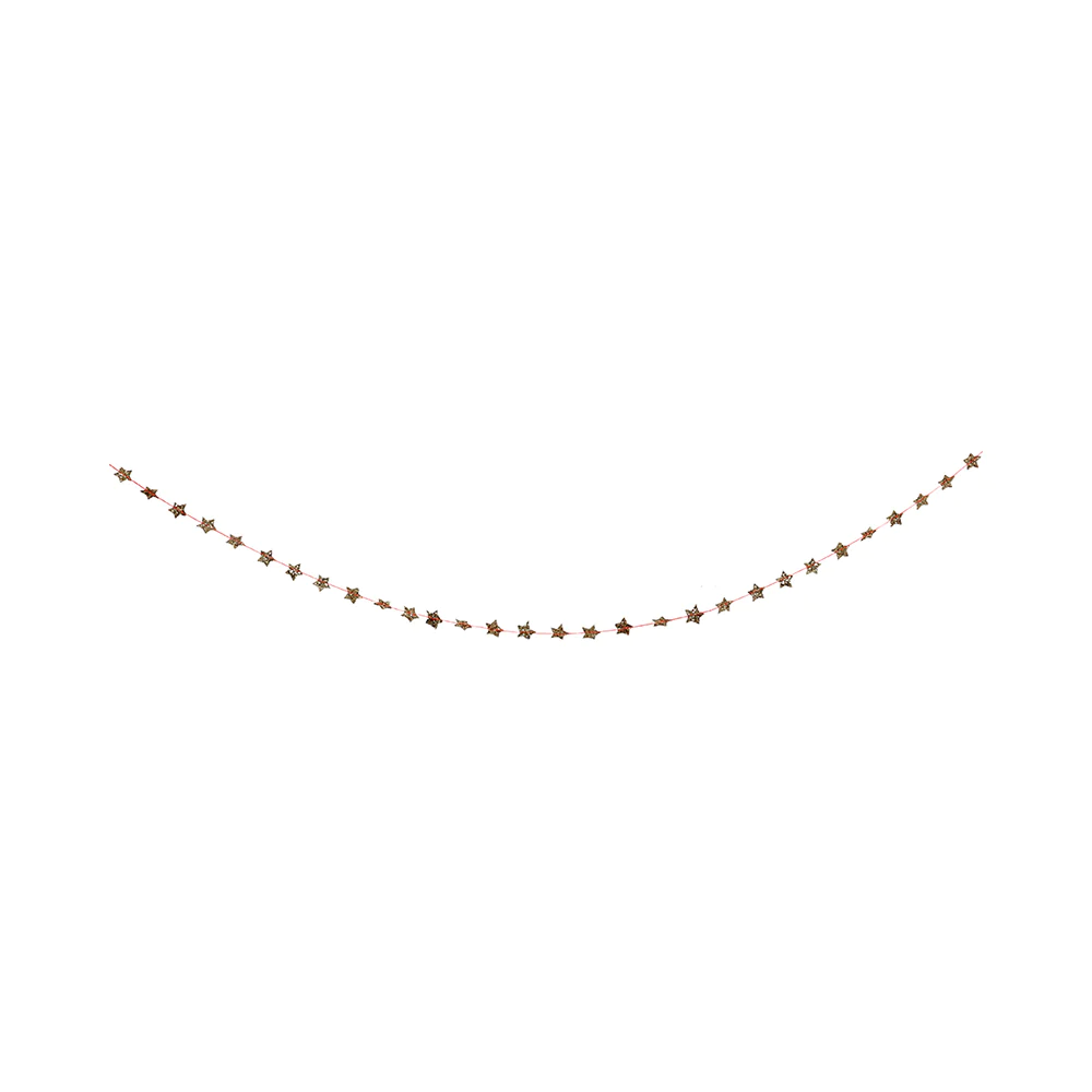 Gold star Mini Garland