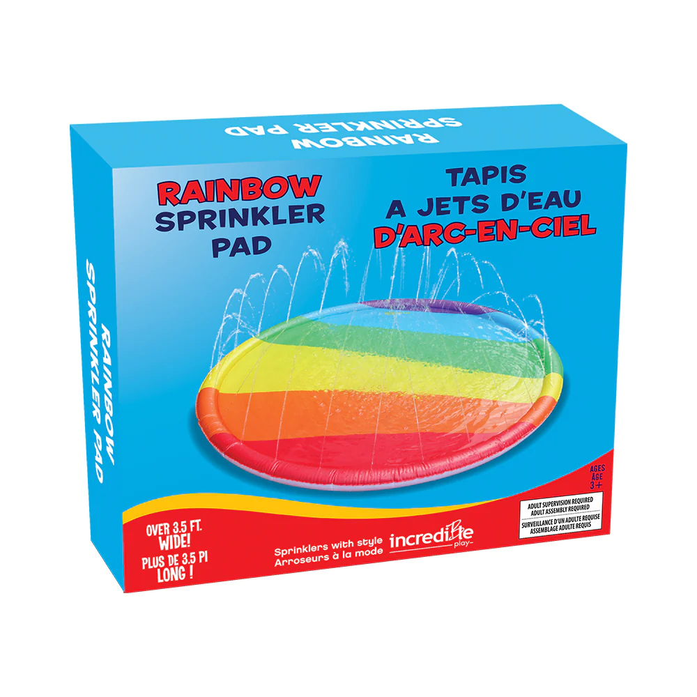 Rainbow Sprinkler Mat