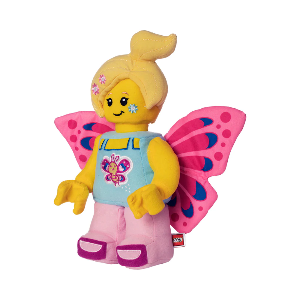 Lego Butterfly Girl Plush