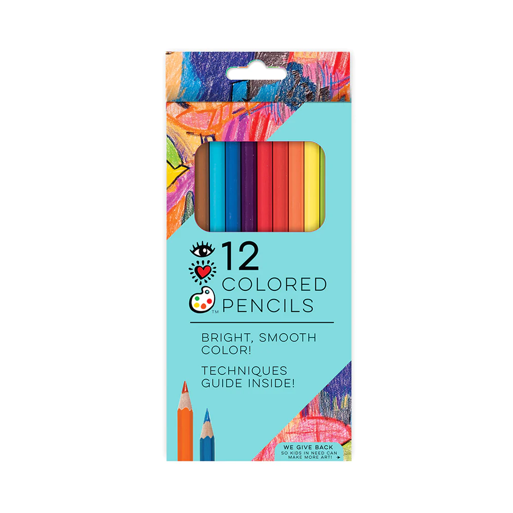 12 Colored Pencils