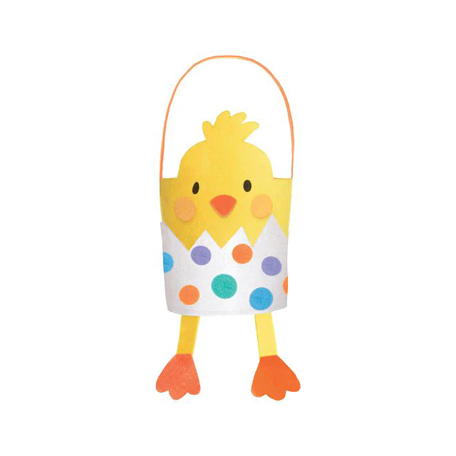 Felt Chick Easter Basket