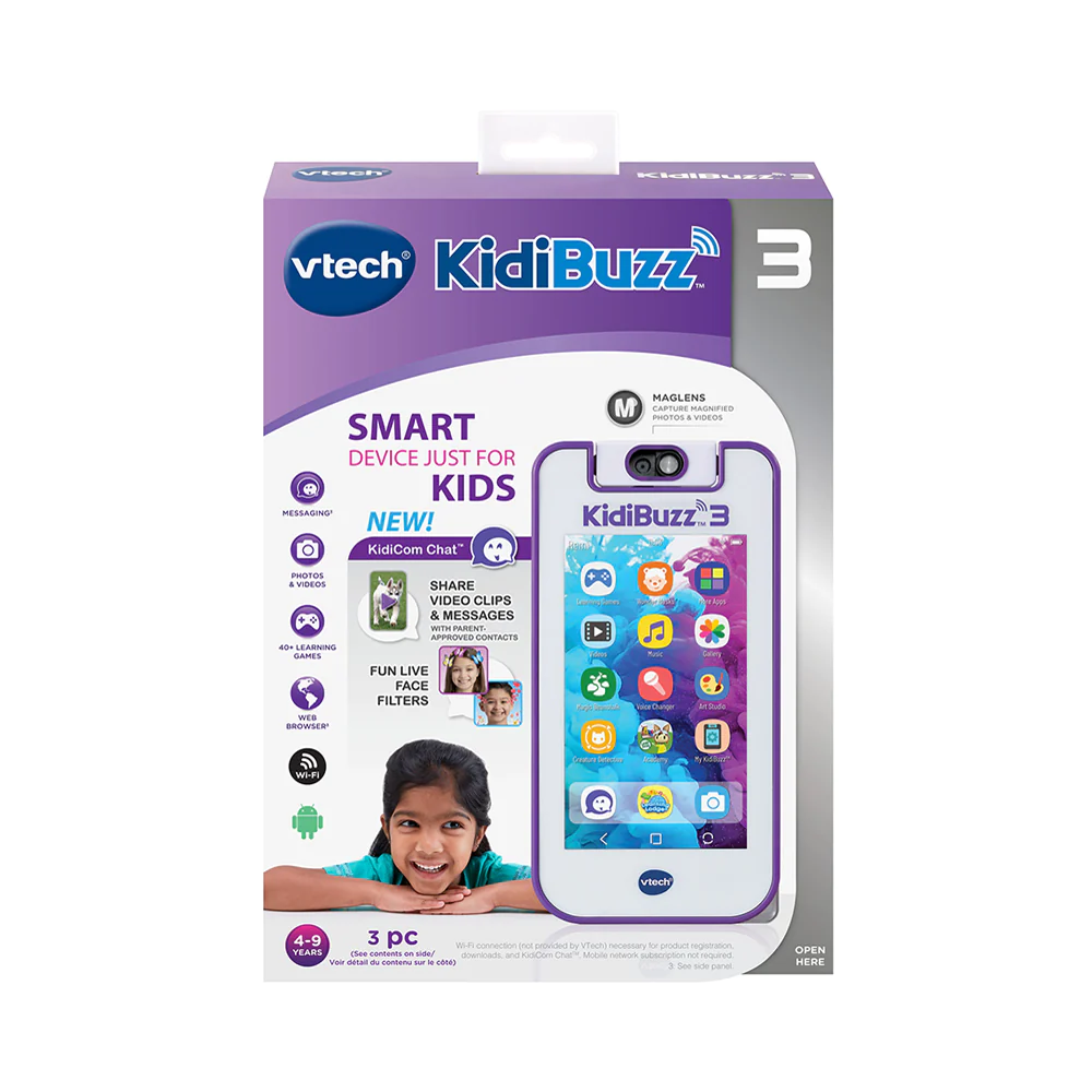 VTech KidiBuzz 3 - Purple
