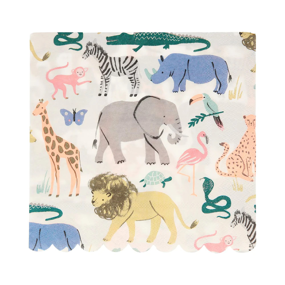 Safari Animal Napkins