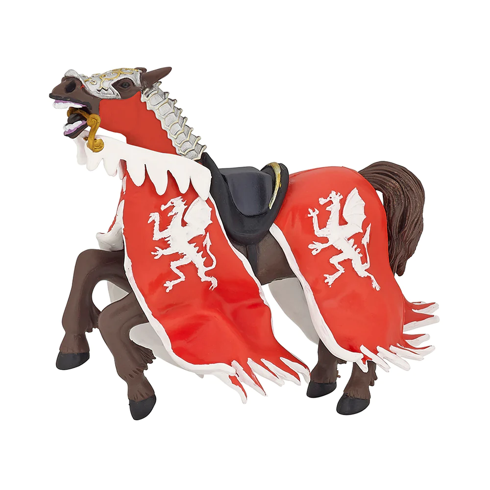 Papo Red Dragon King Horse