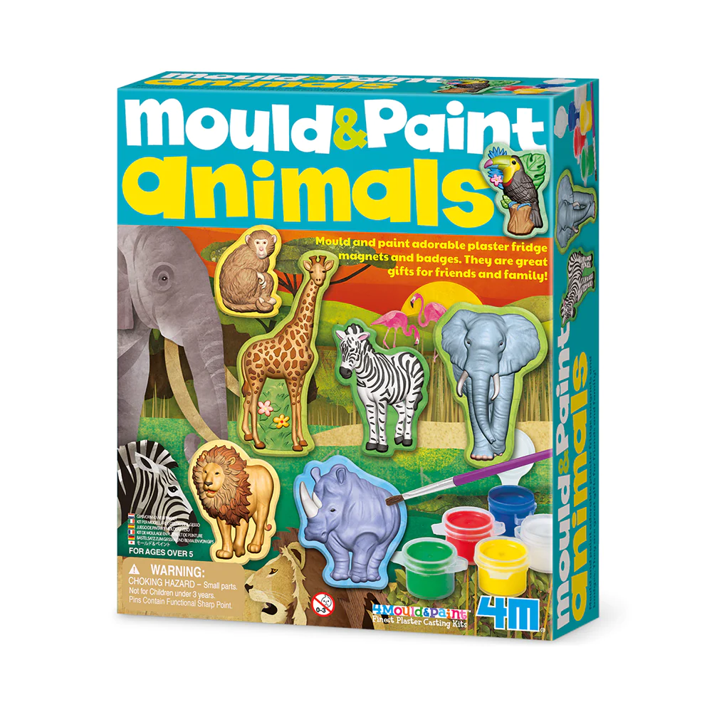 4M Mould & Paint Animals