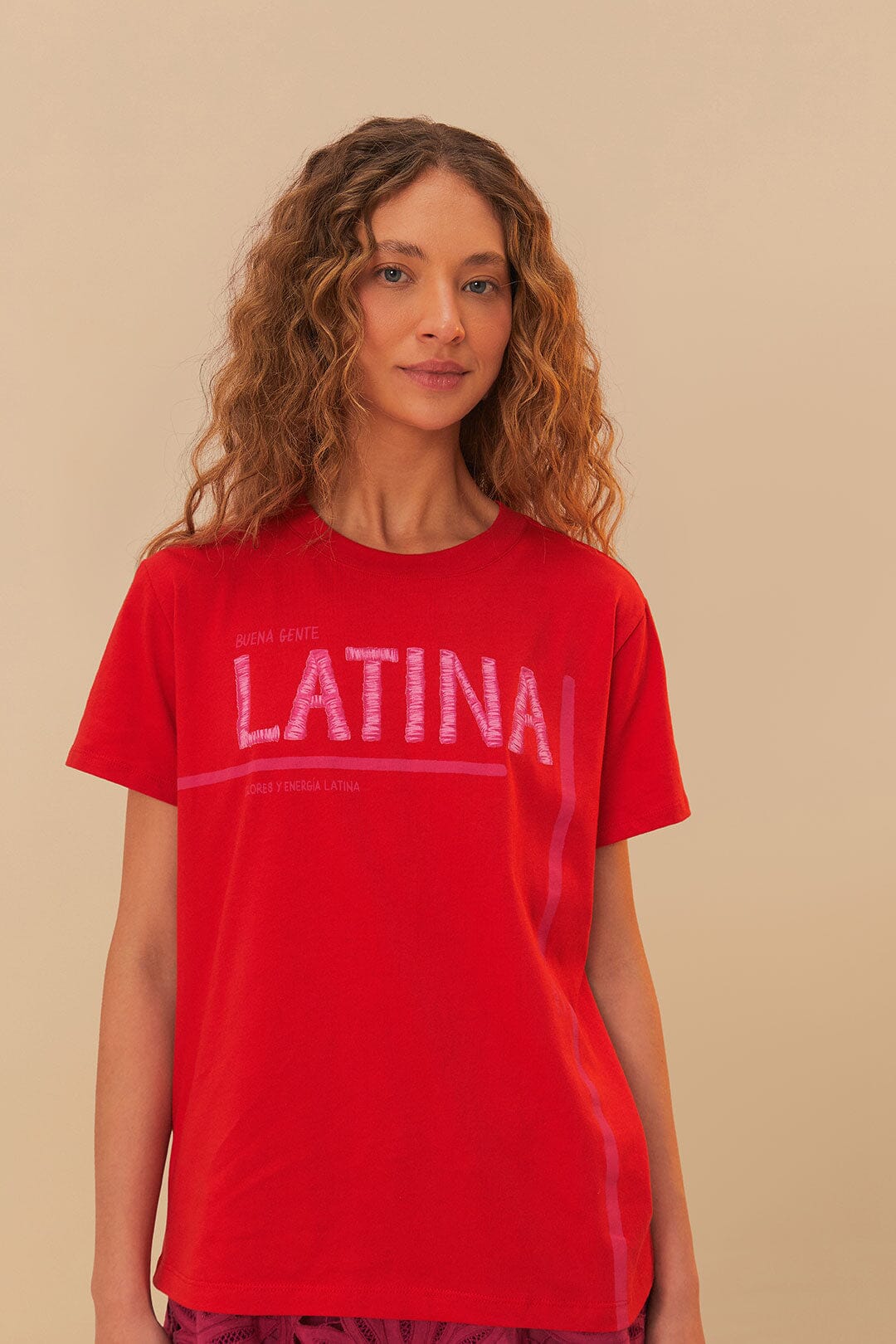 Red Latina T-Shirt