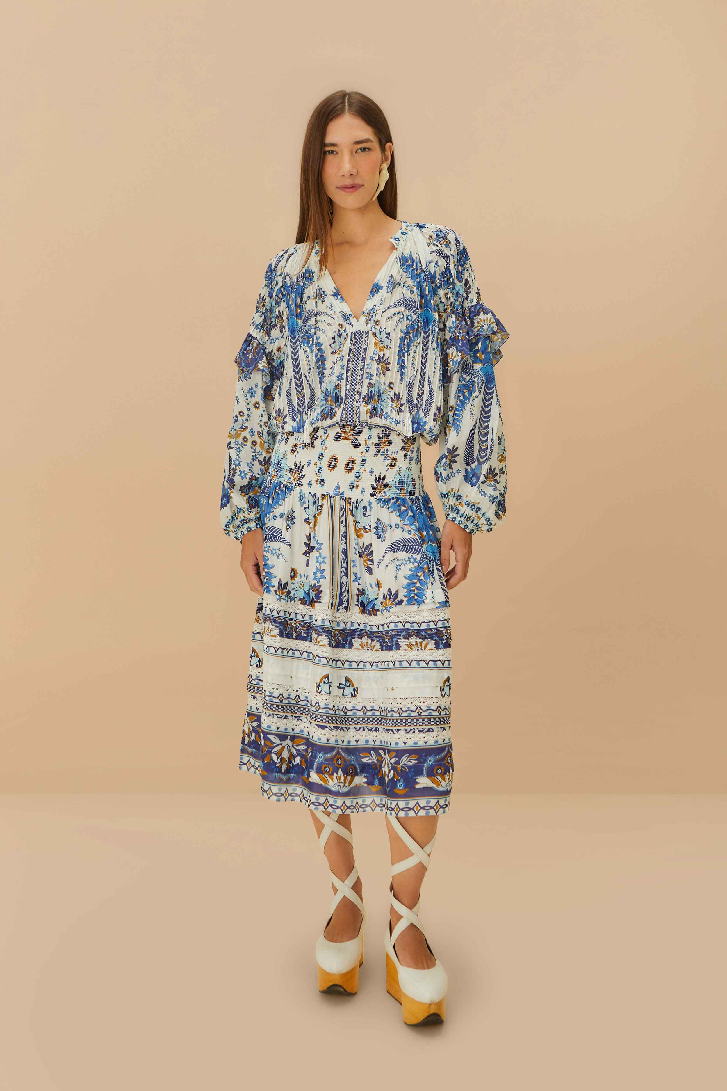 Off-White Ana Tapestry Blouse