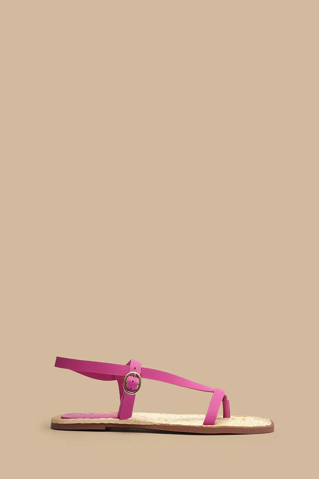Pink Cross Strap Sandal