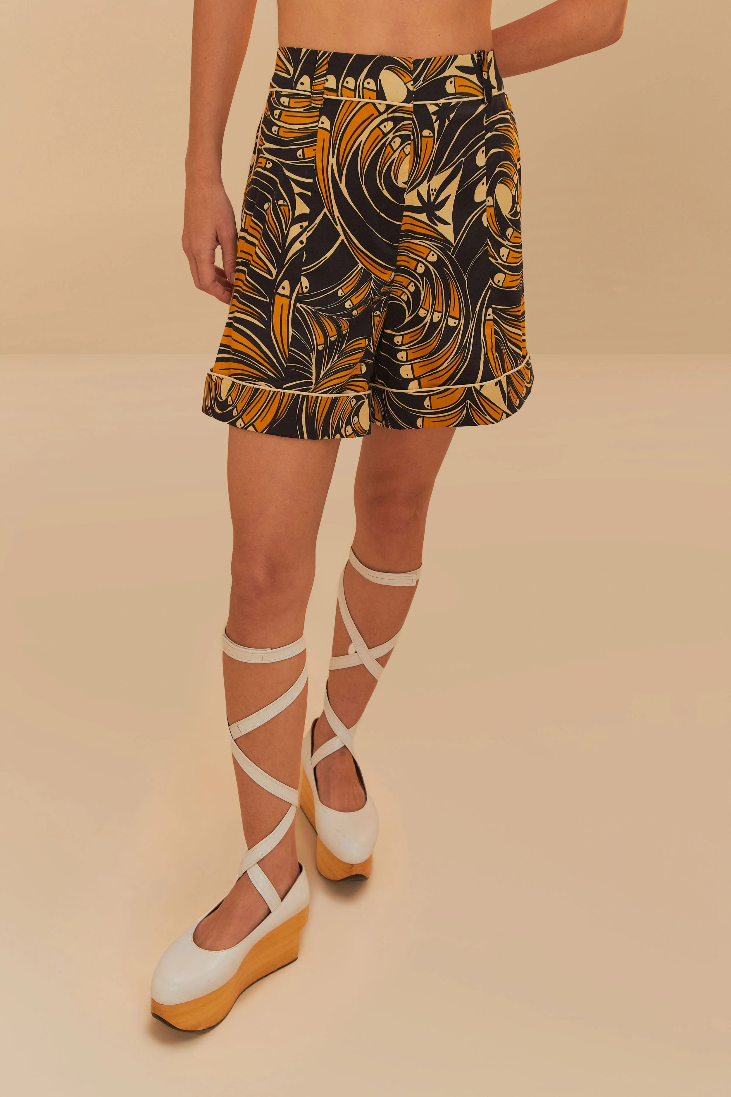 BlackToucan Spirals Shorts