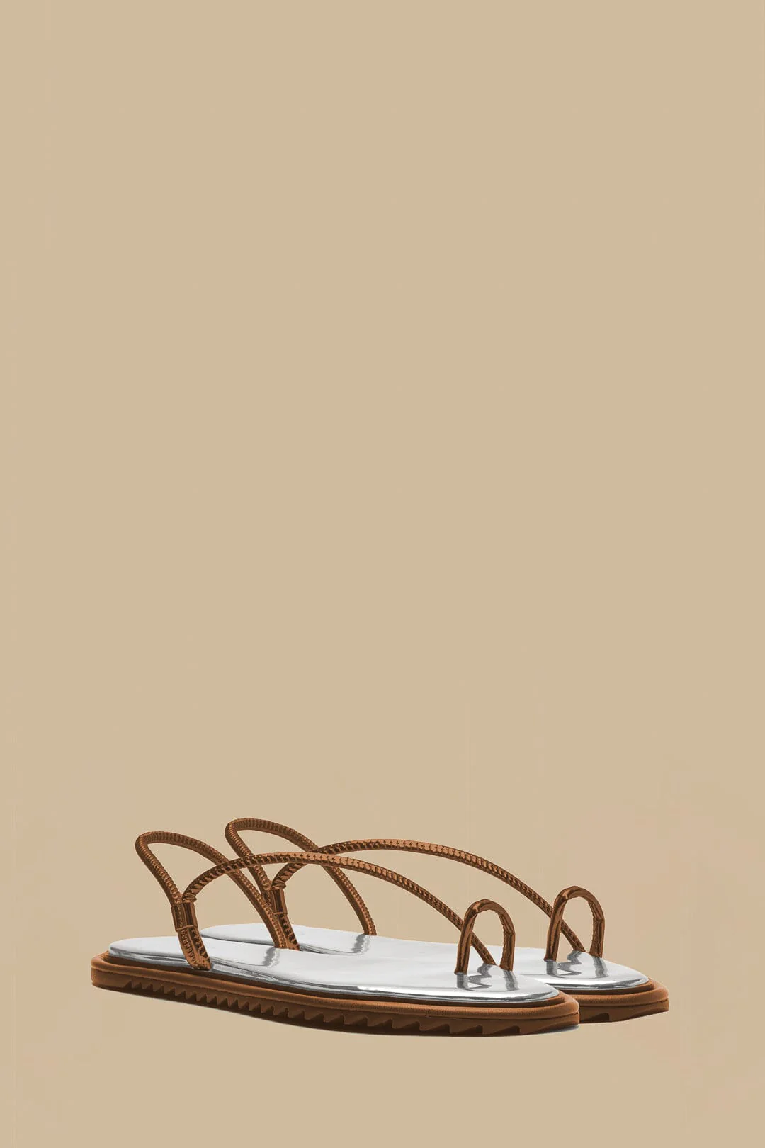 Camel Toe String Sandal
