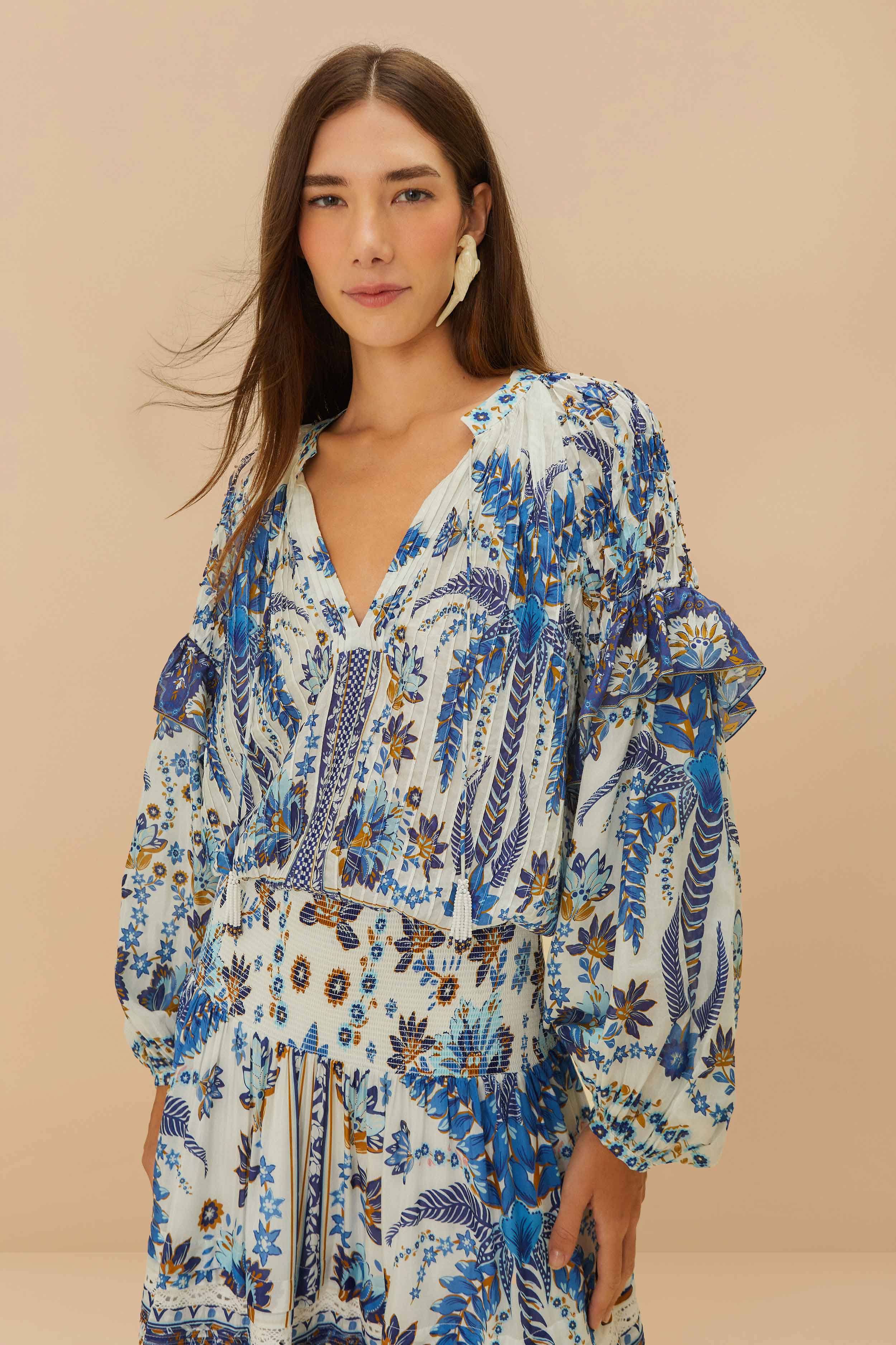 Off-White Ana Tapestry Blouse