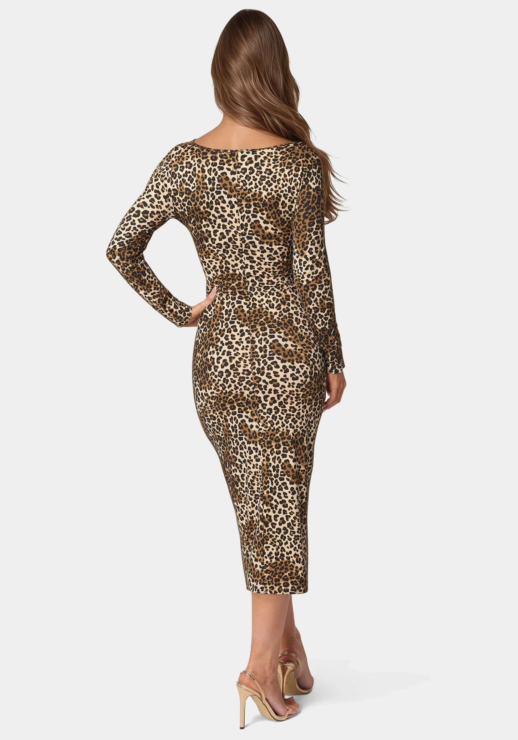 Printed Square Neck Maxi Dress