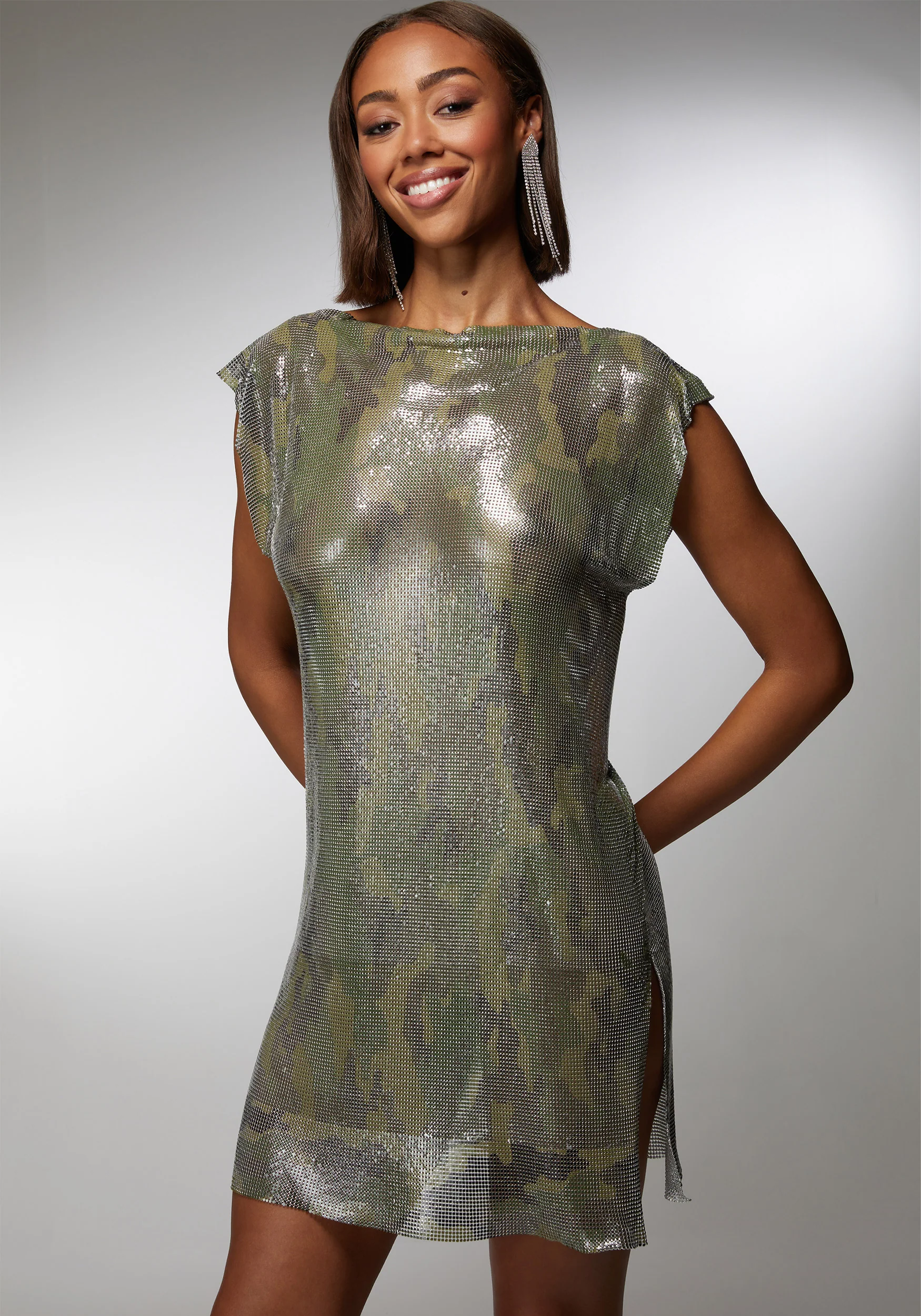 Chainmail Mini Dress