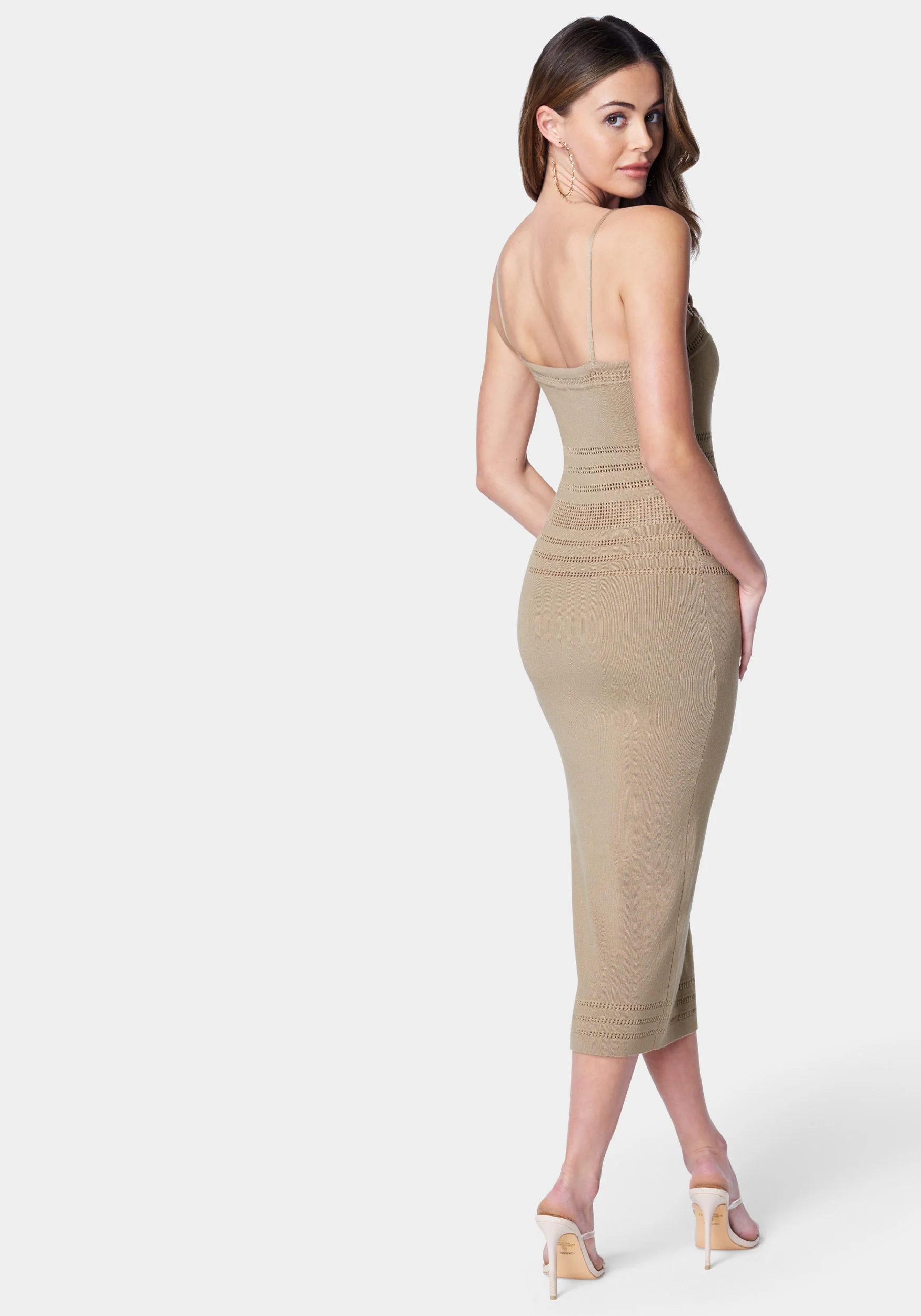 Crochet Tube Midi Dress