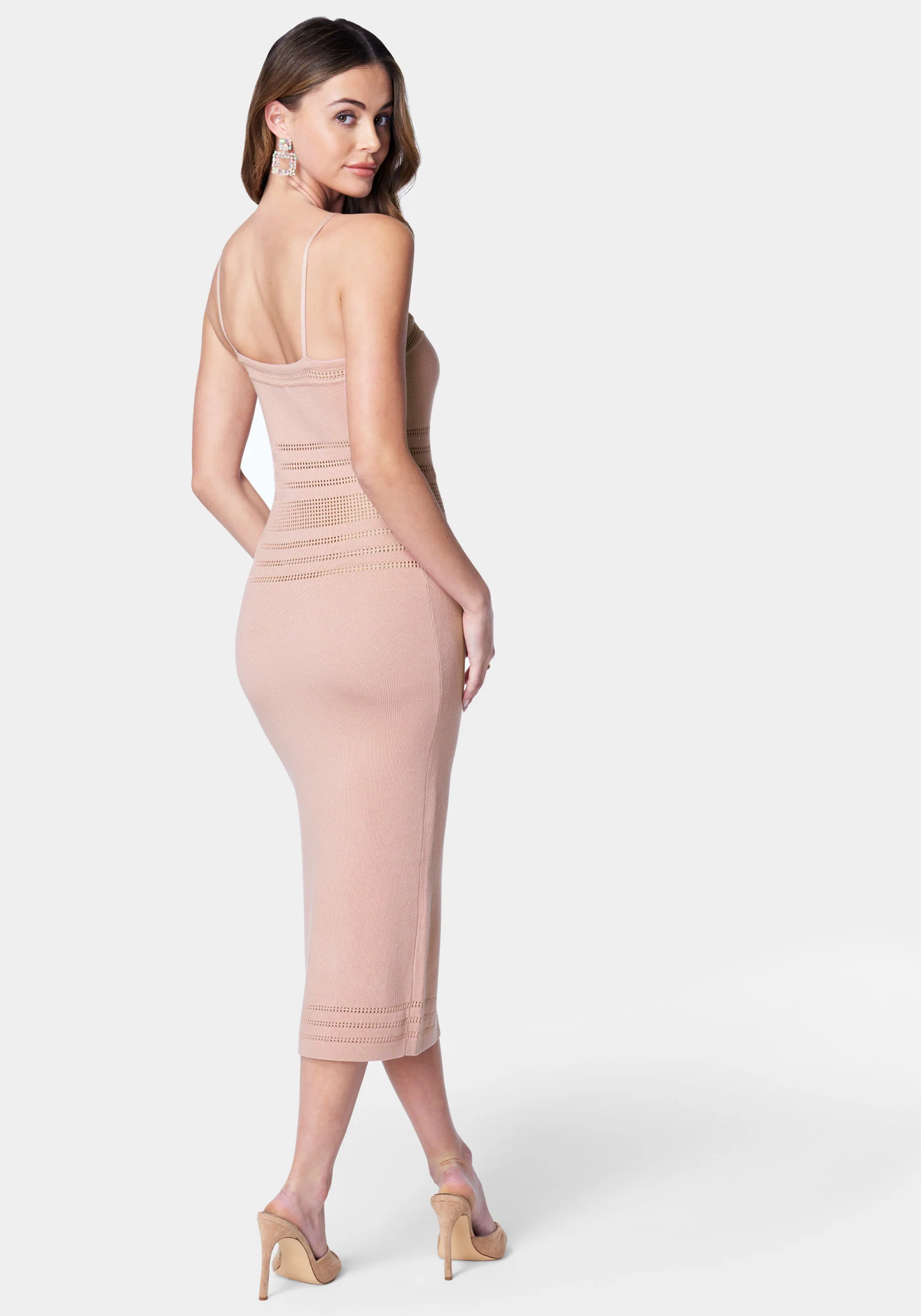 Crochet Tube Midi Dress