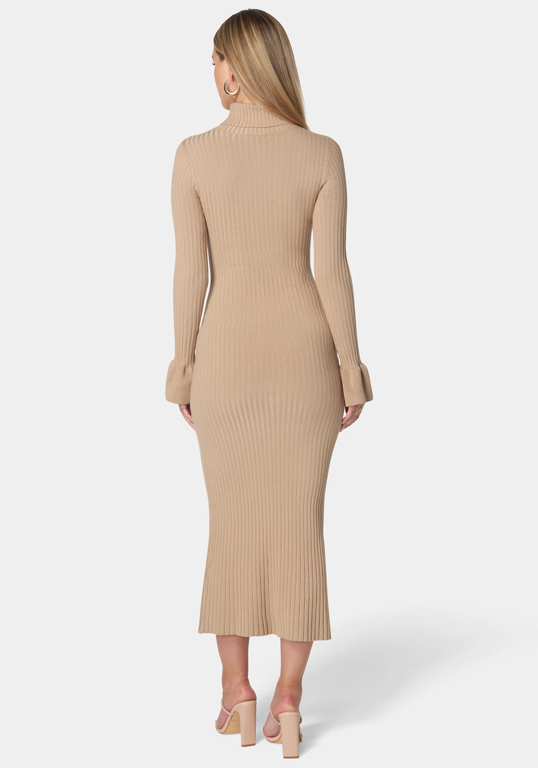 Bell Sleeve Sweater Dress