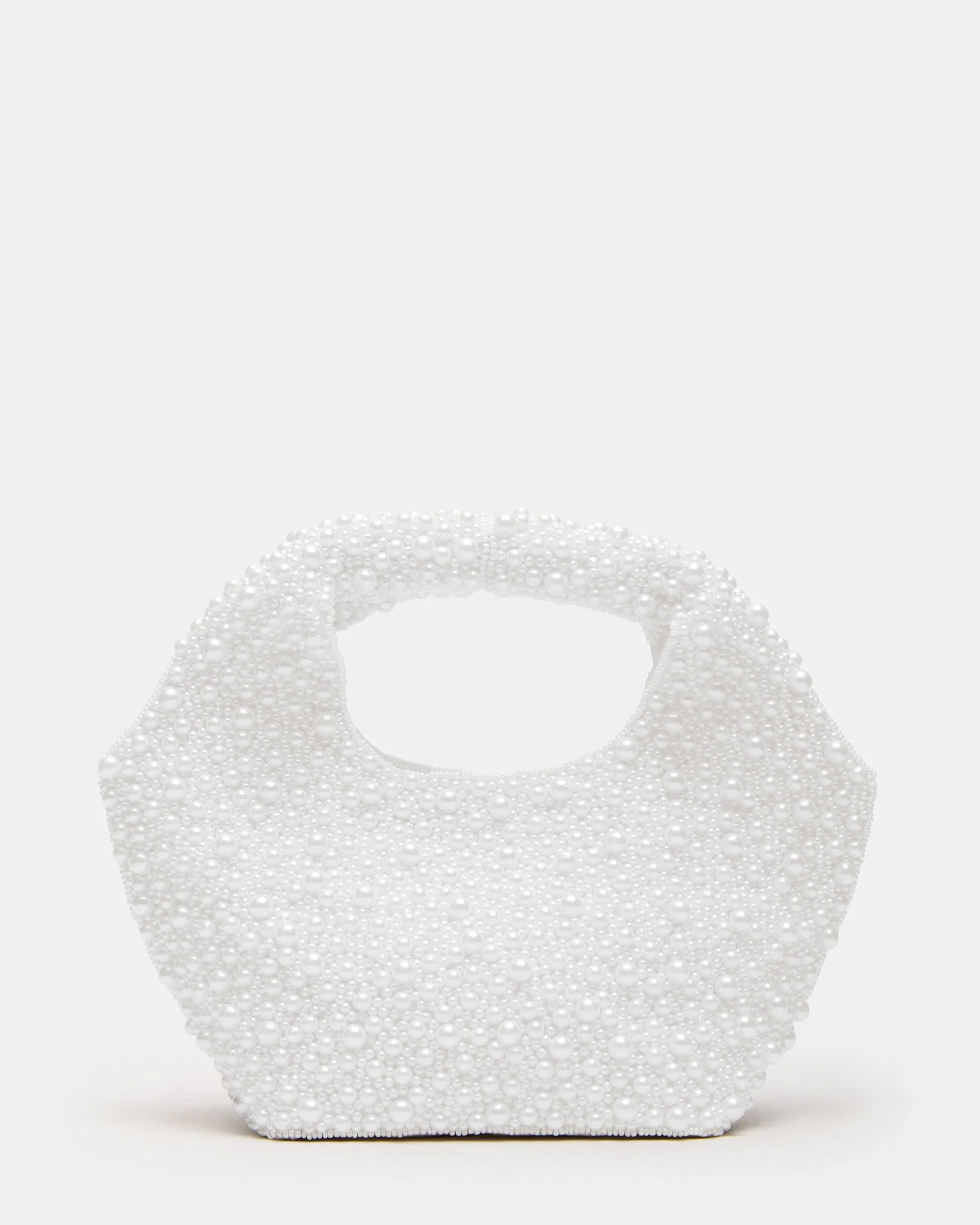 Kinsley Beaded Bag White