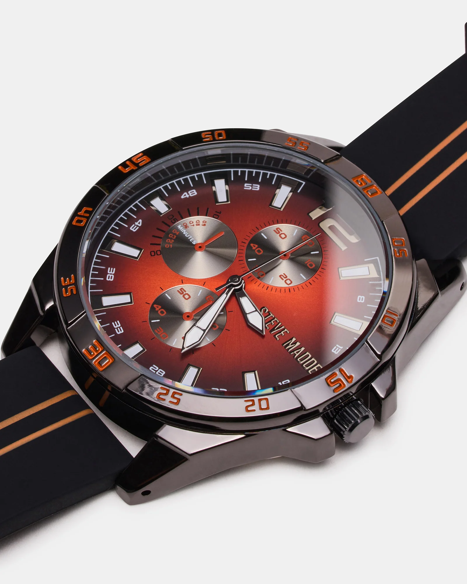 Men'S Alloy Watch Black/Red