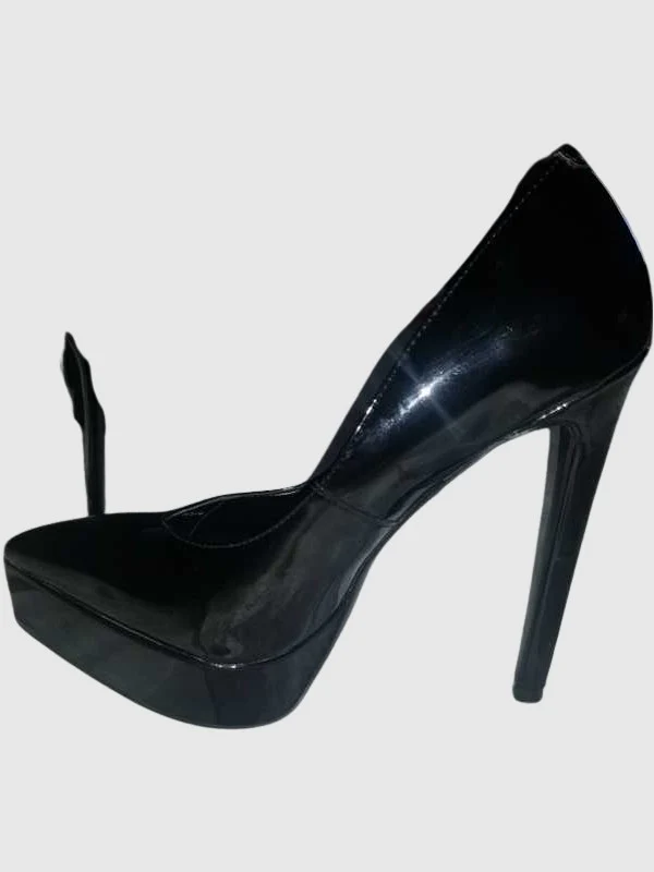Black Platform Pointed Toe Heel - Sm Rebooted