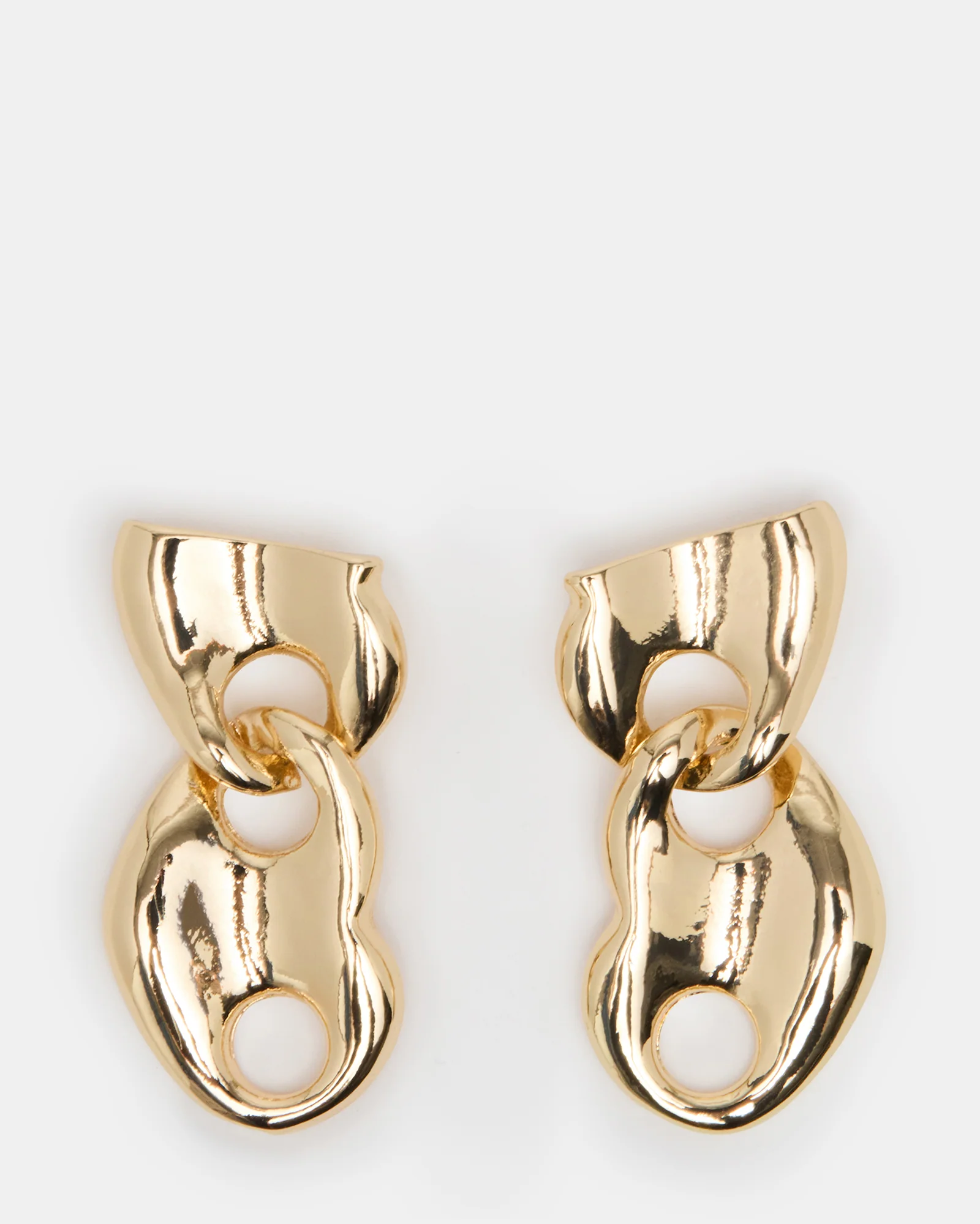 Mariner Drop Earrings Gold