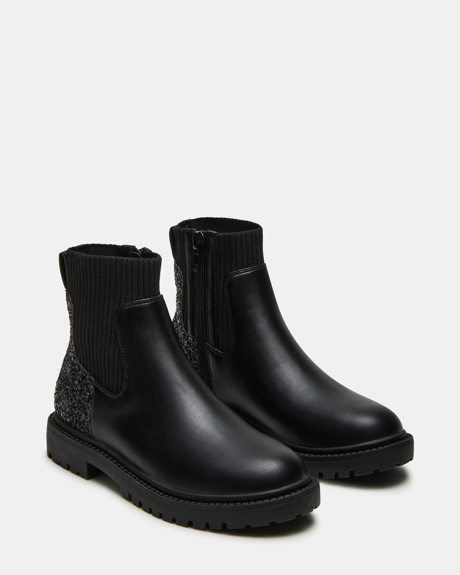 Kids' Lilyana Black Glitter