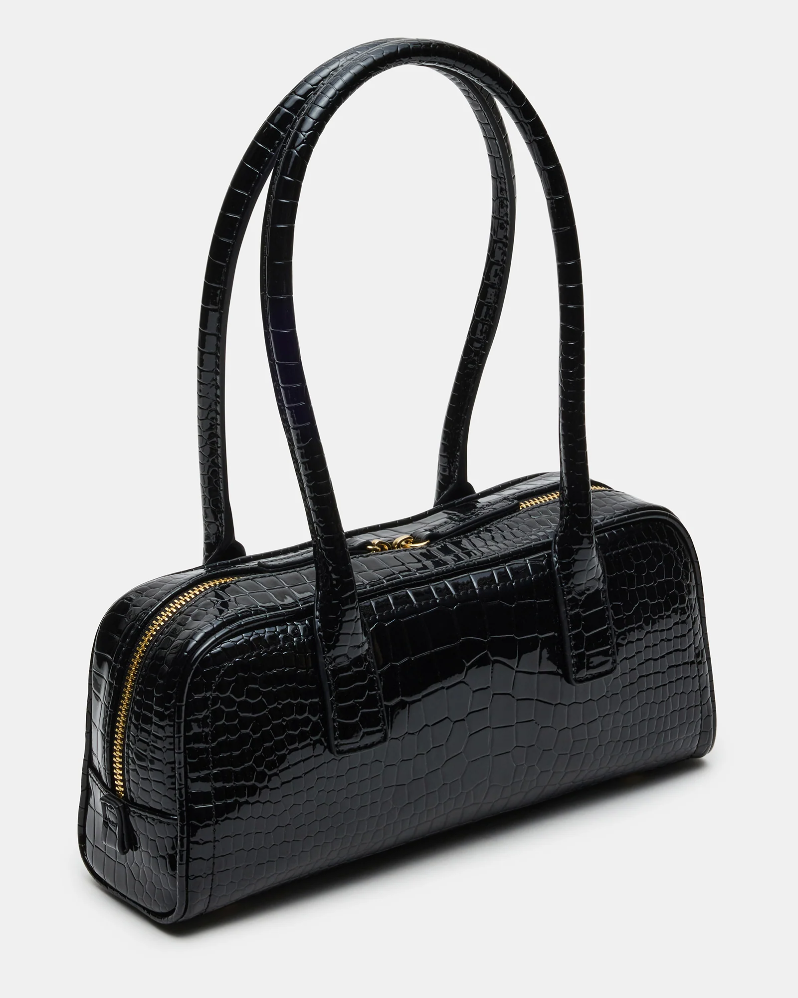 Anise Bag Black Crocodile