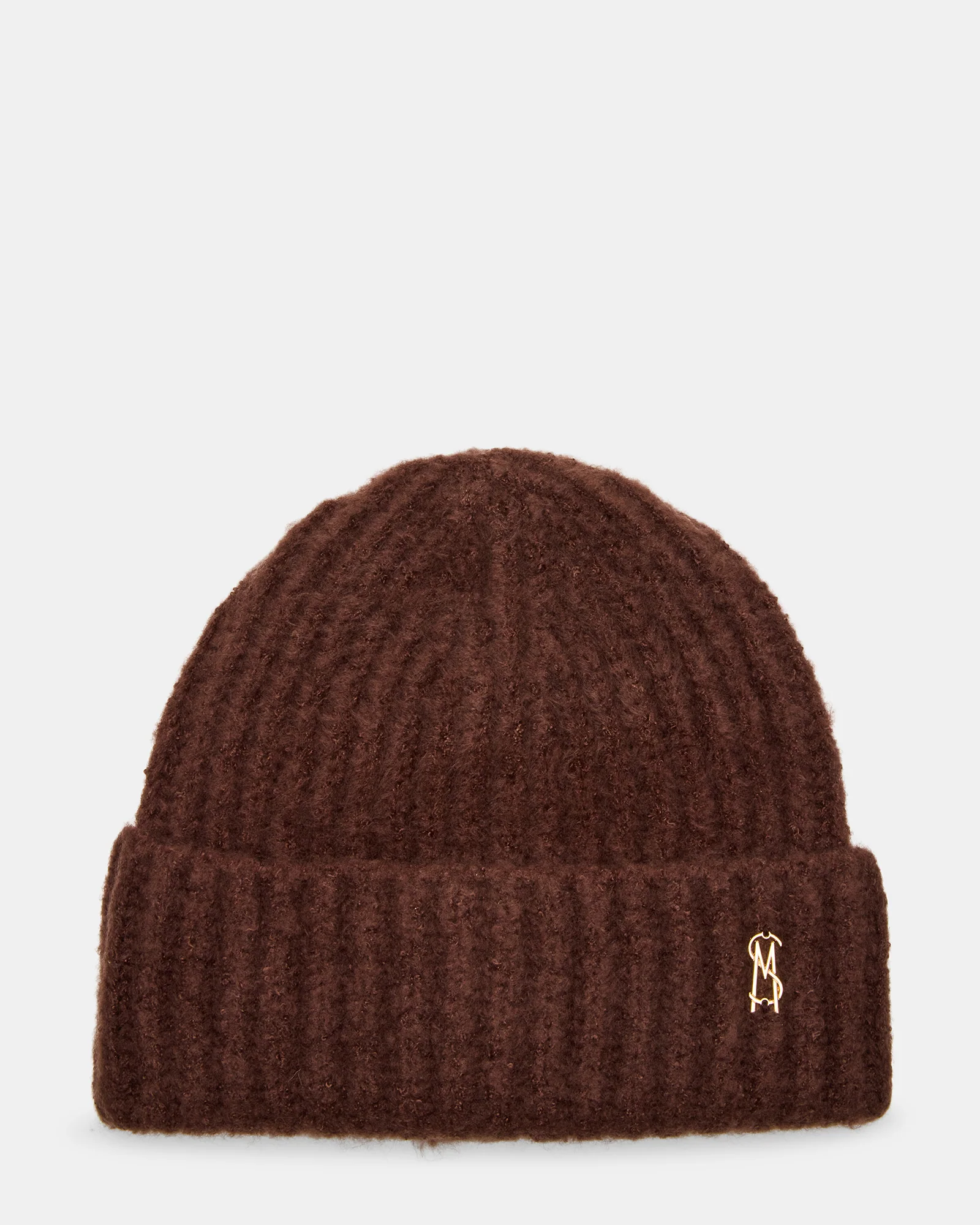 Logo Beanie Dark Brown
