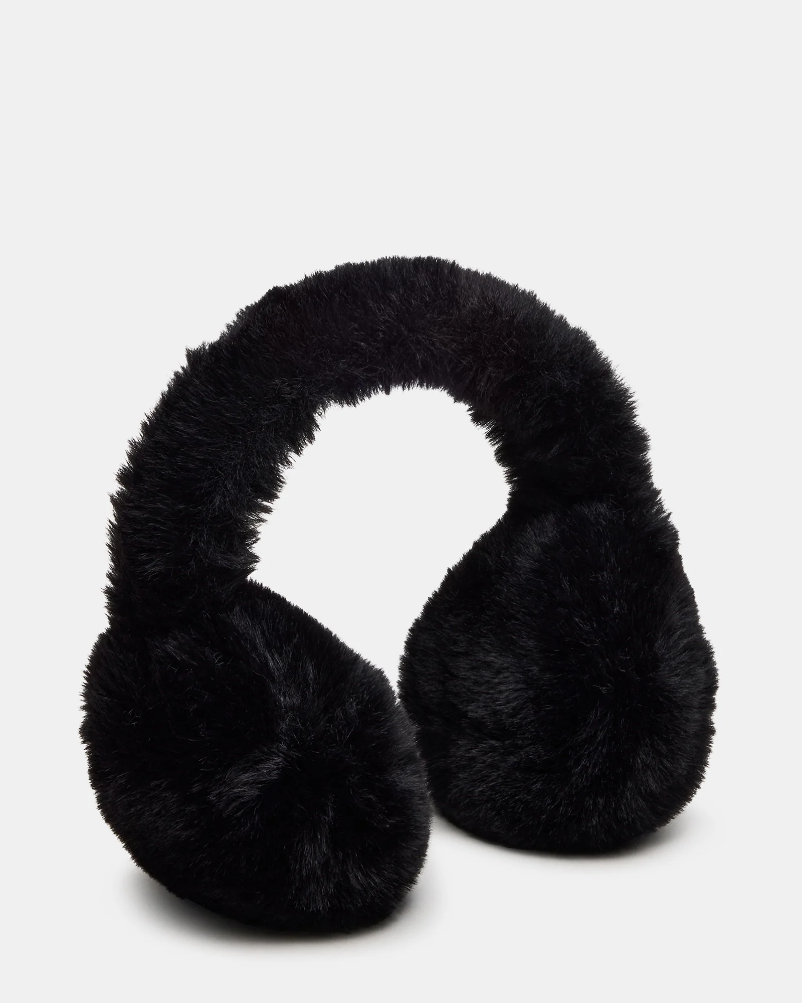All Over Faux Earmuffs Black