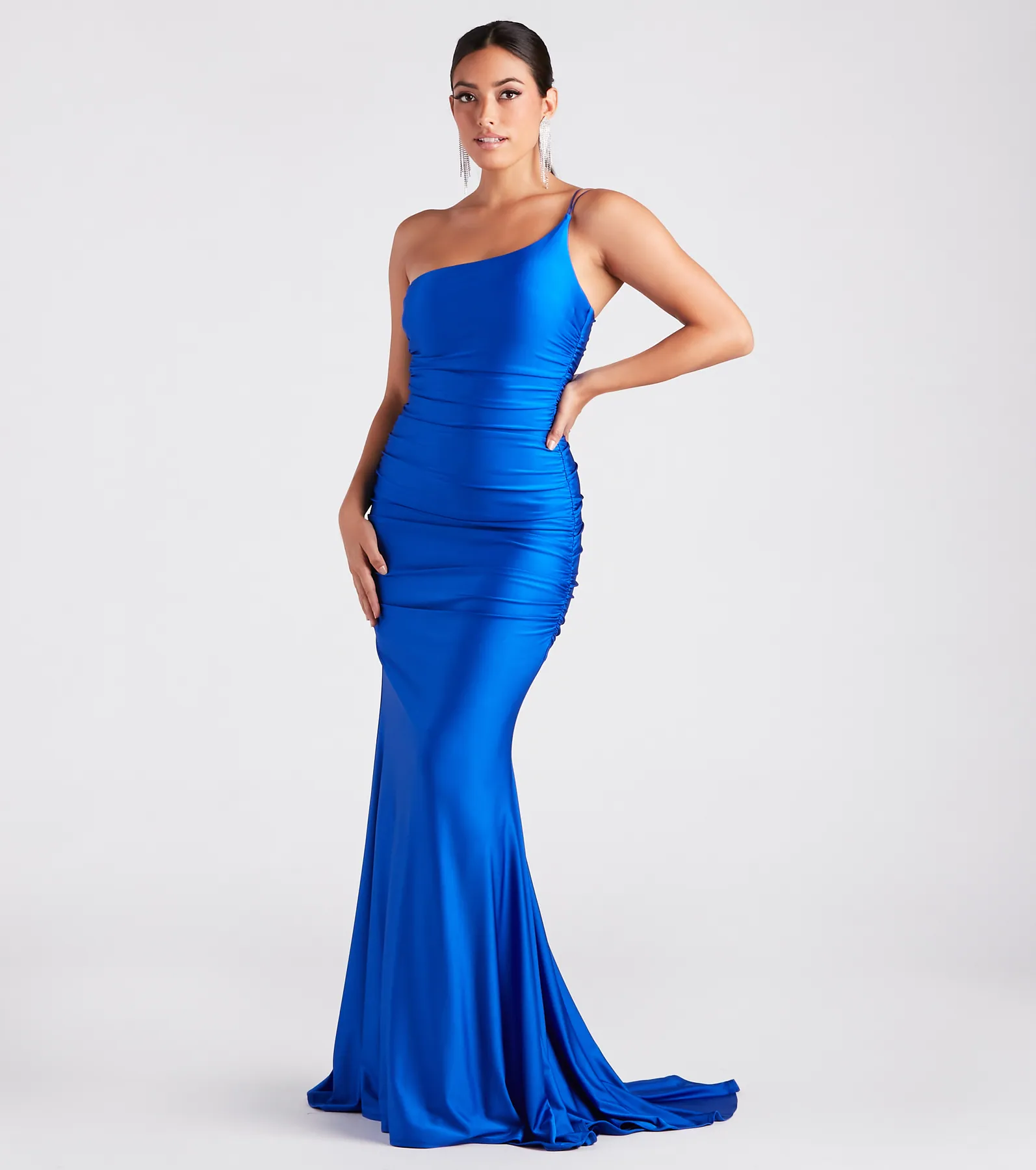 Nicole Formal One-Shoulder Mermaid Dress
