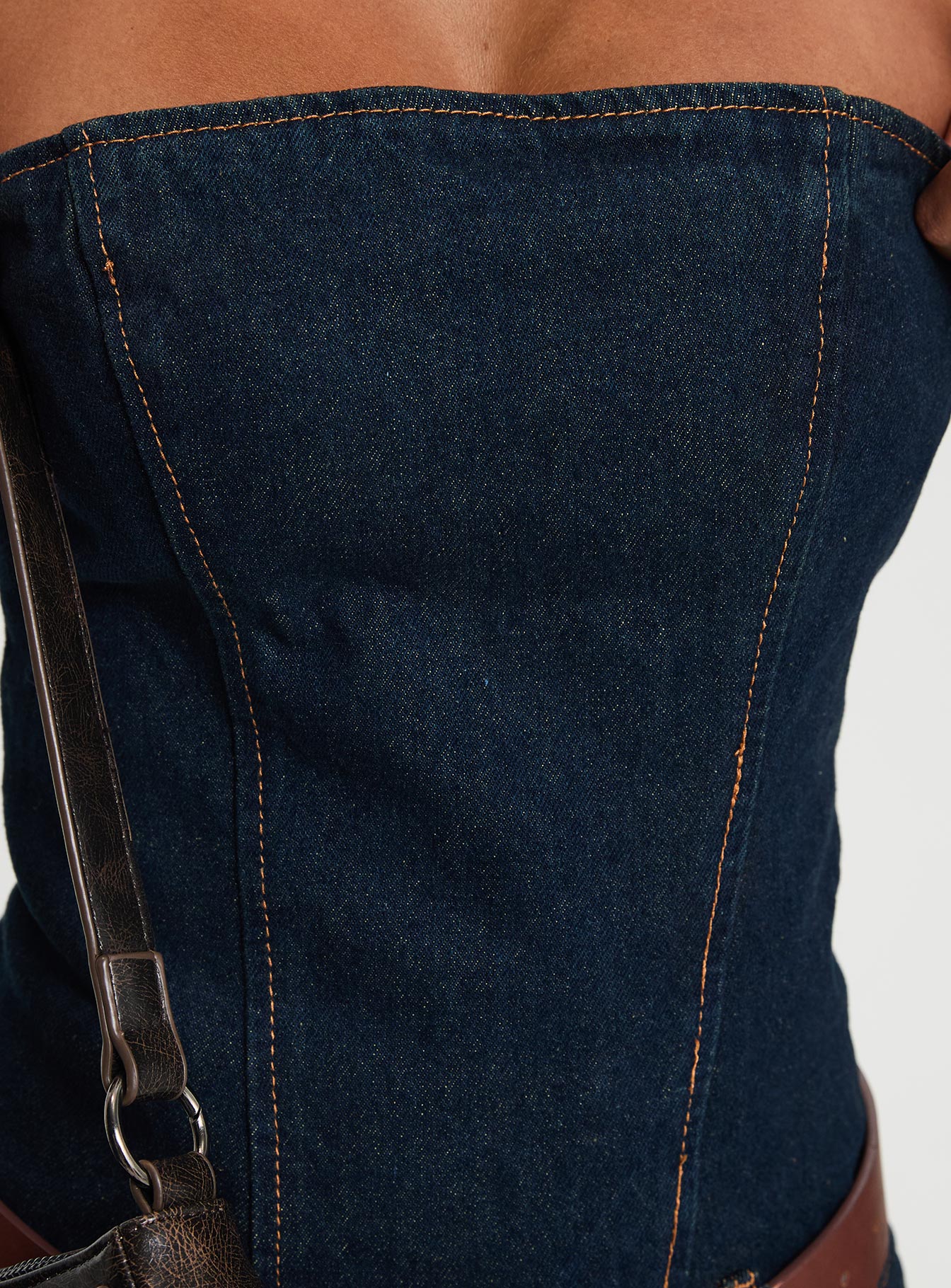 In Bloom Mini Dress Indigo