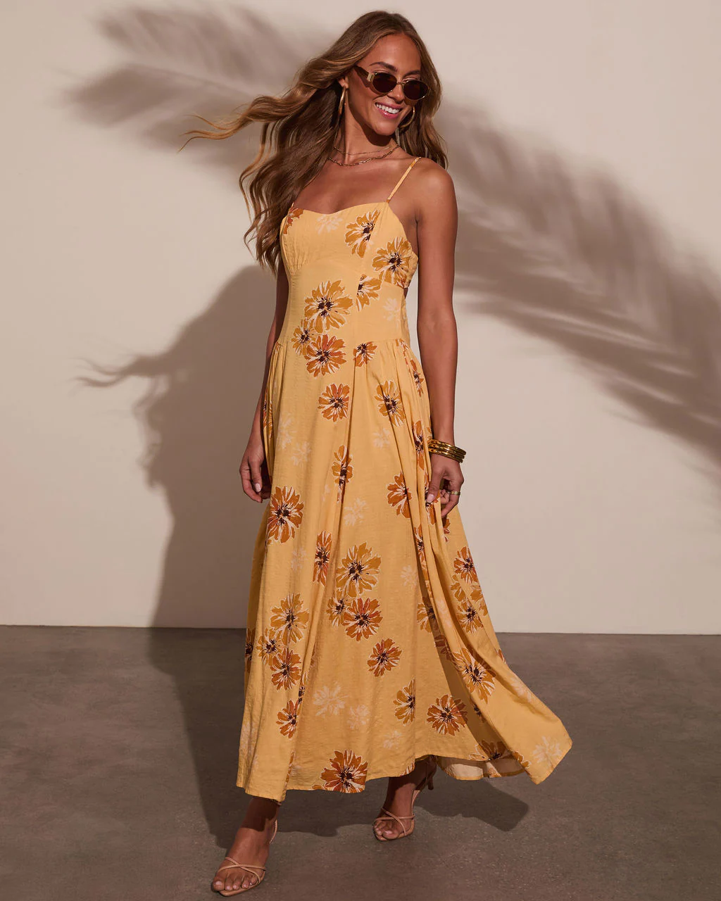 Chase The Sun Floral Maxi Dress
