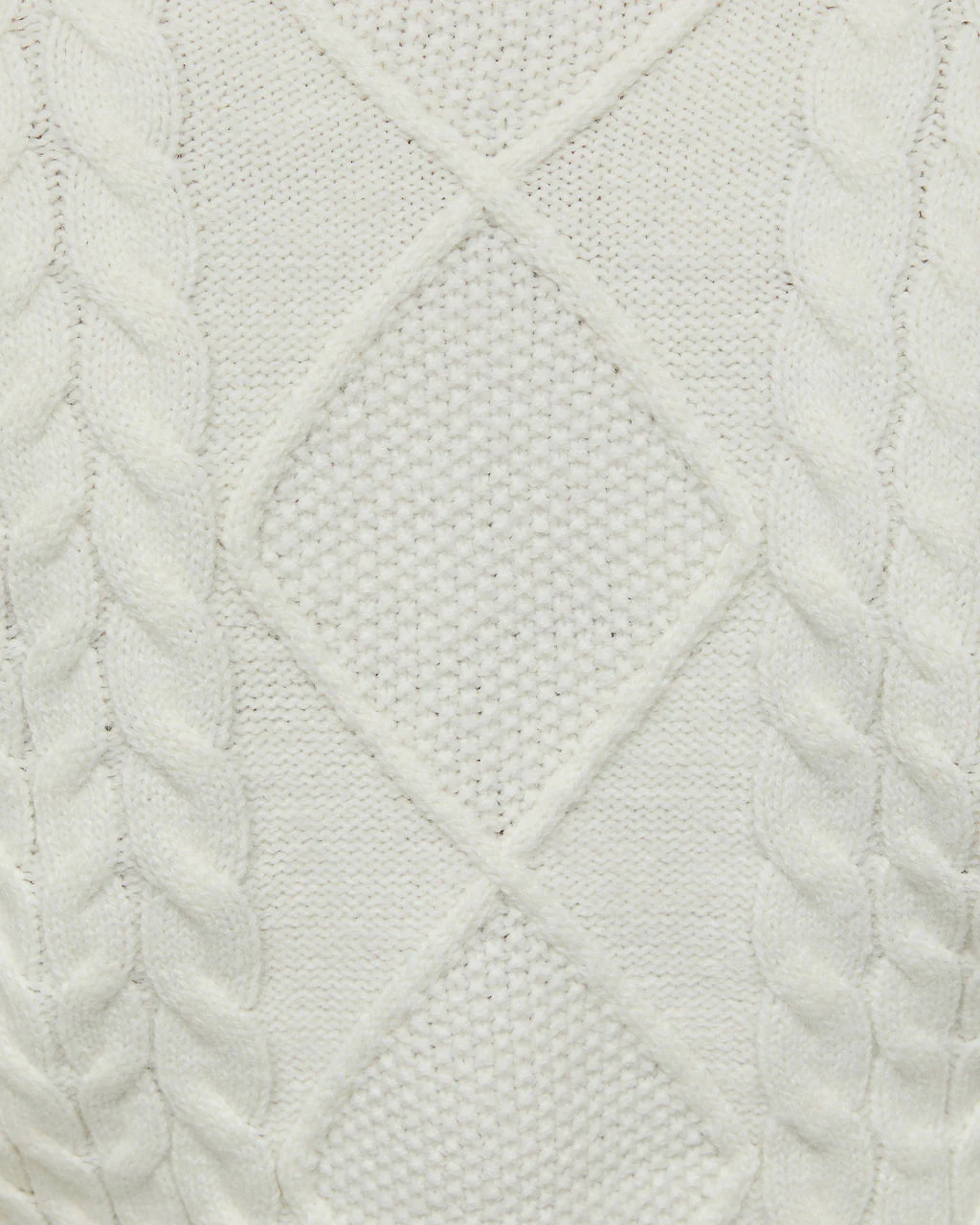 Crisp Day Cable Knit Mini Skirt