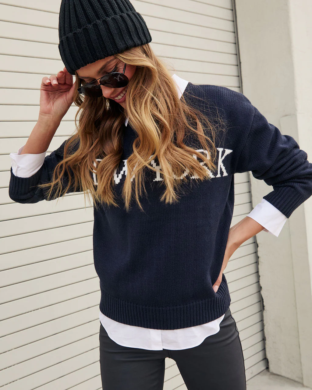 City of NYC Knit Sweater