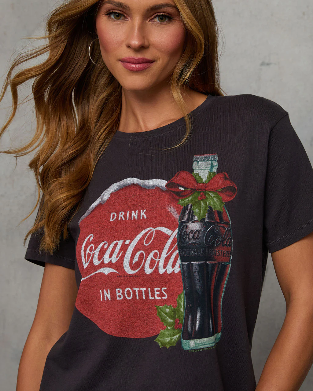 Christmas Coca Cola Graphic Top