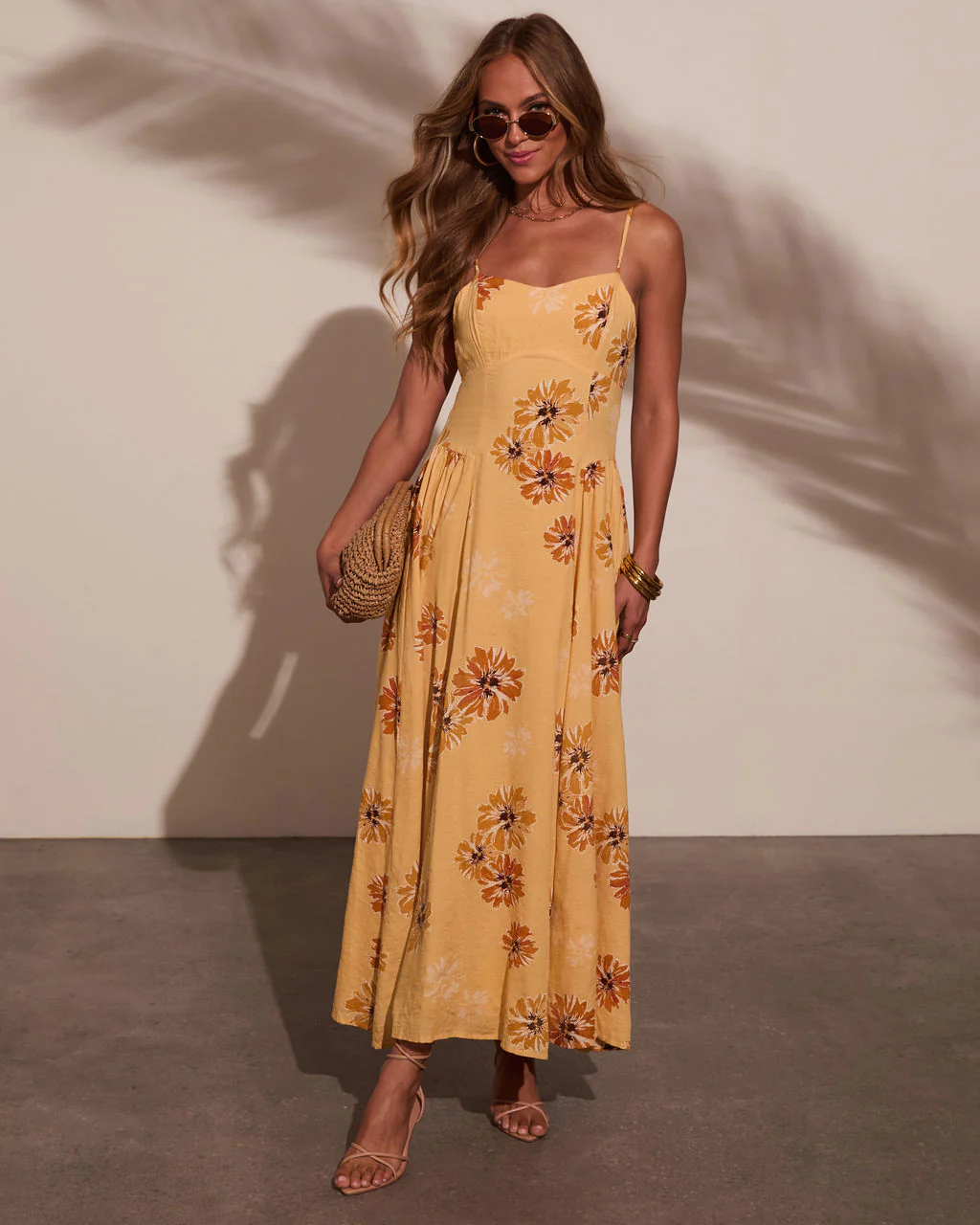 Chase The Sun Floral Maxi Dress
